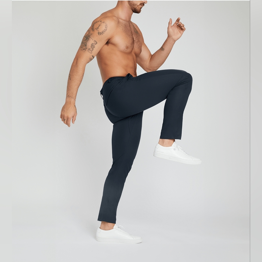 MARCUS PIERCE Renegade Pants In Anthracite Black 38/28.